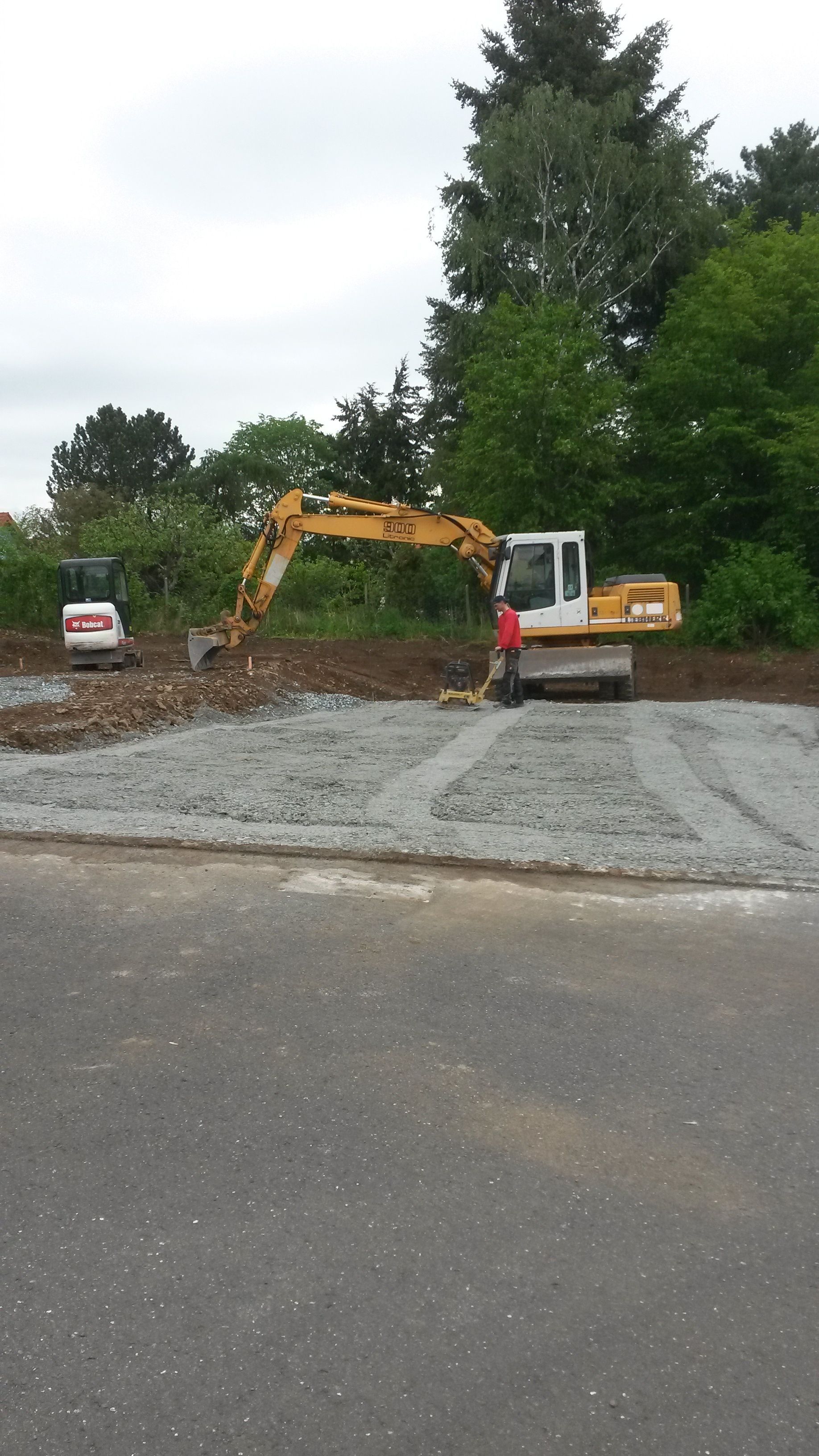 Baustelle von Pflasterbau Wolfrum