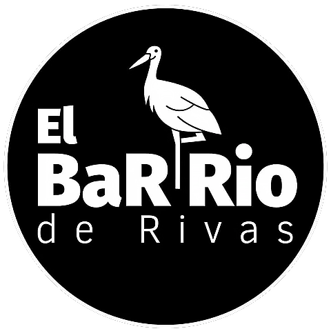 El logo del barrio de rivas tiene un pájaro.