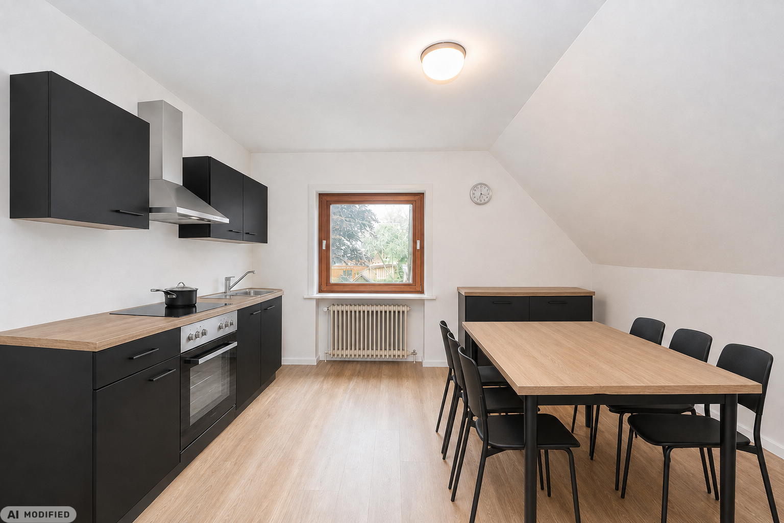 KI modified - Küche - Gaming Haus 1 Horneburg