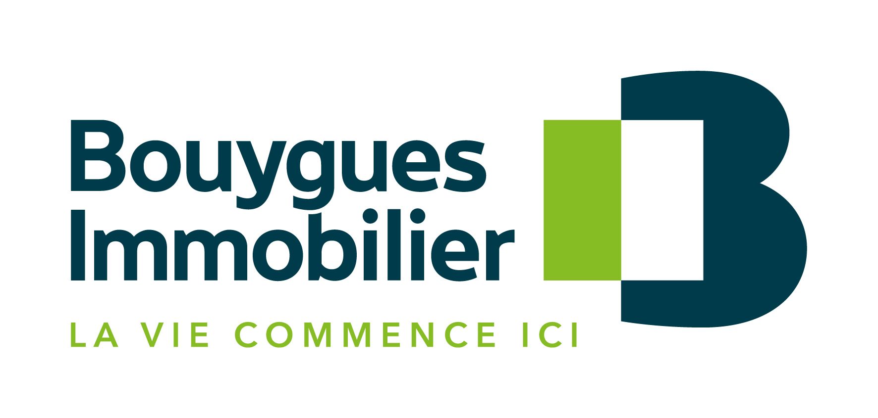 Logo Bouygues Immobilier.
