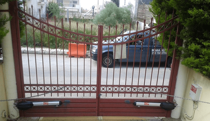 Δίφυλλος ανοιγόμενος μηχανισμός 3,5m ανά φύλλο