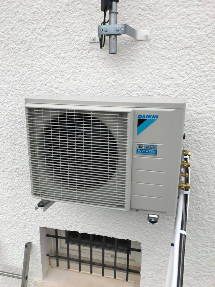 Pose pompe à chaleur