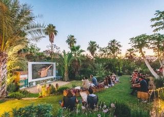 Farm-to-table dining experience at Flora Farms in Los Cabos