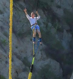Bungee jumping adventure at Wild Canyon in Los Cabos