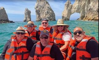 Lover's Beach at Land's End accessible by water taxi in Cabo San Lucas