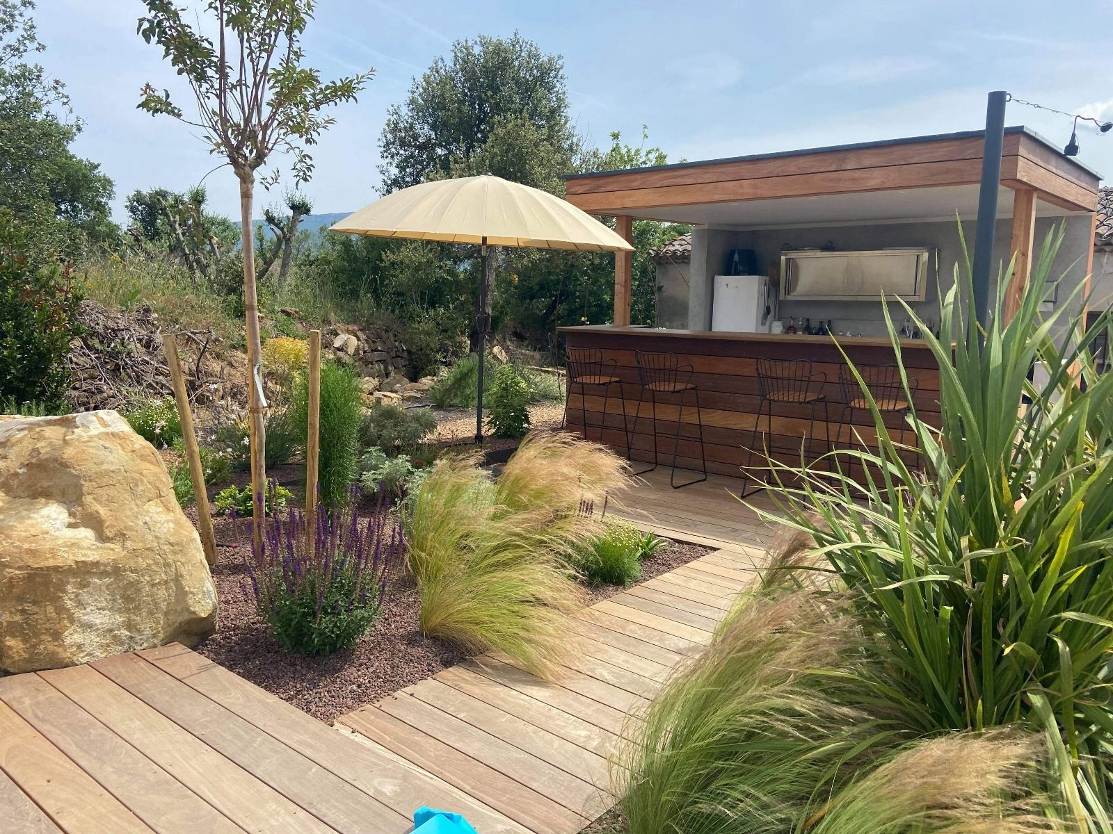 Terrasse et pergola en bois