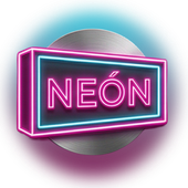 Un letrero de neón con la palabra 