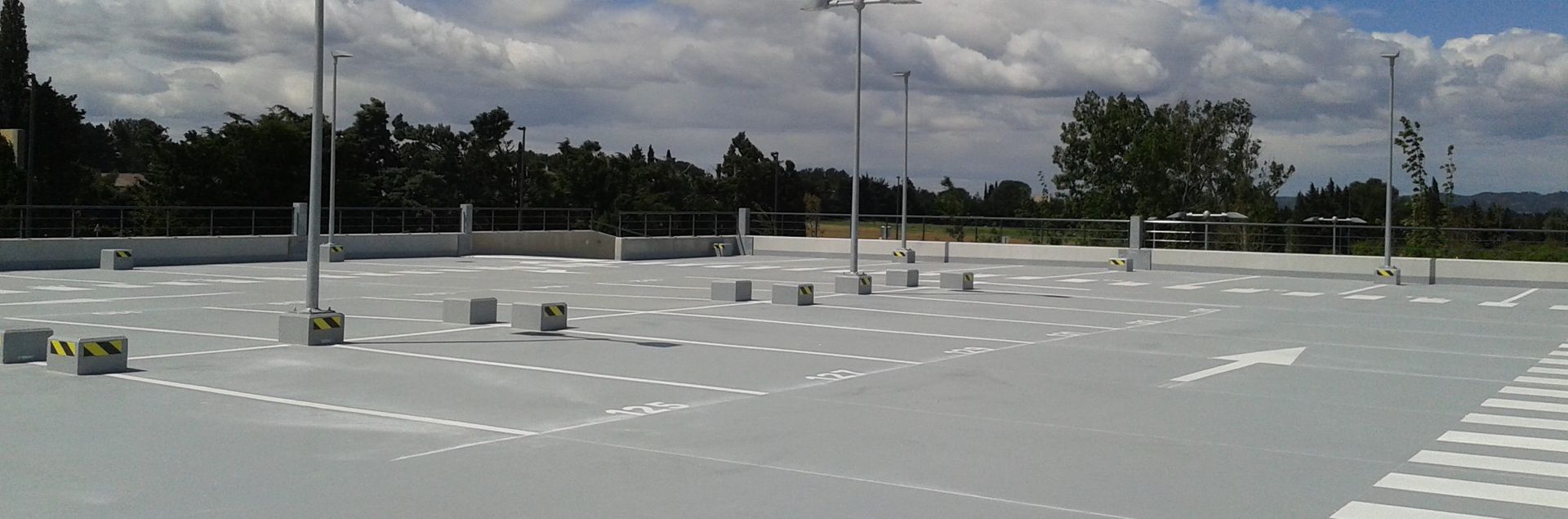 Réalisation de projets d'étanchéité de parkings Balzan & Immer Étanchéité SA