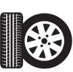 icono de coche y llave inglesa
