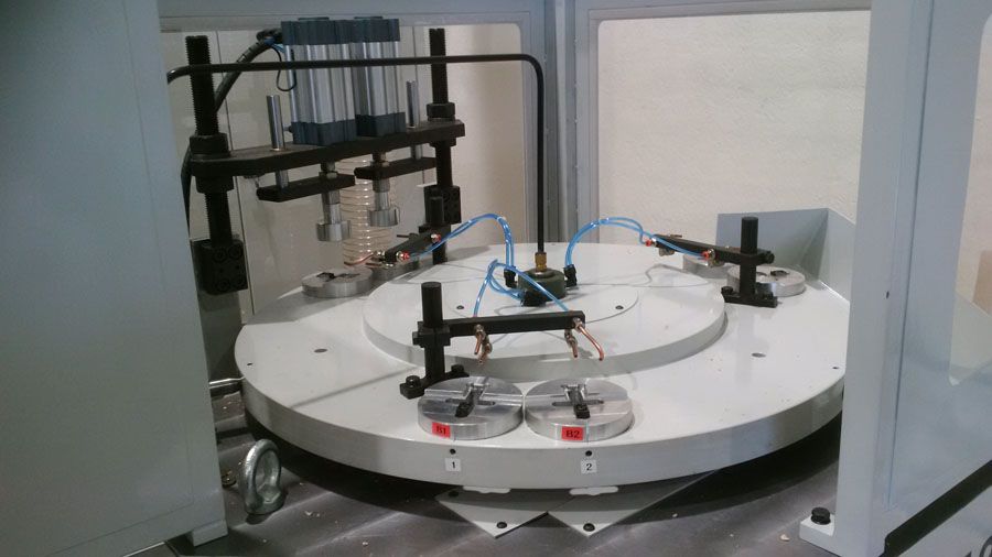Perceuse Intorex avec plateau circulaire