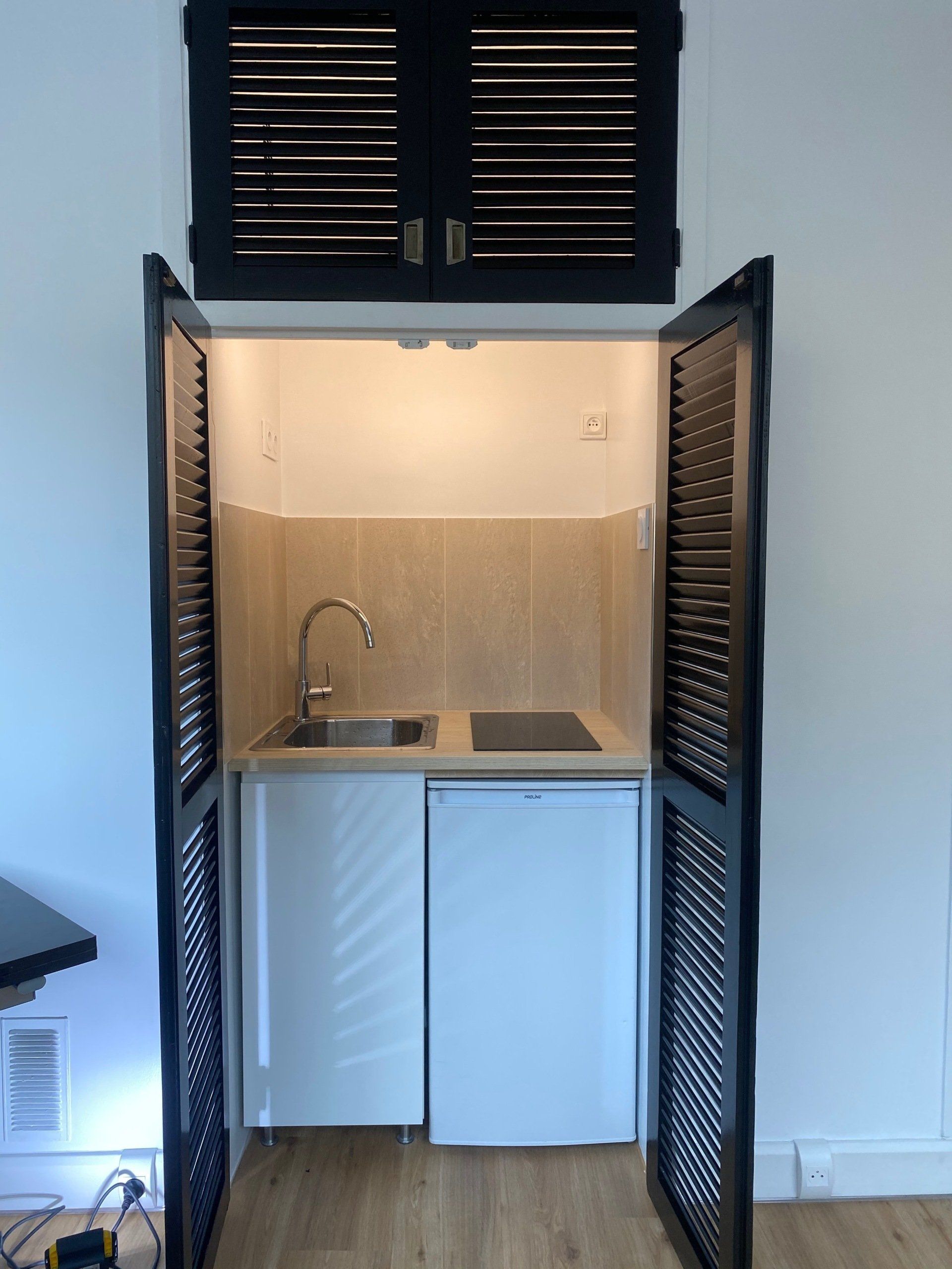 Installation d'évier