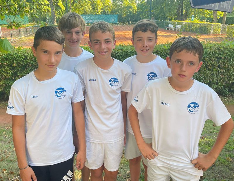 B-Junioren des TCBW erreichen Halbfinale in der Endrunde Regionsliga