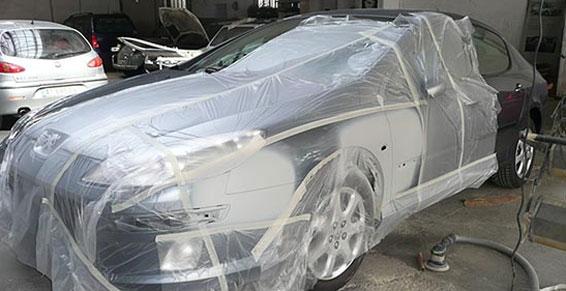 Préparation peinture carrosserie