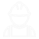 Icon Bauarbeiter Professionell