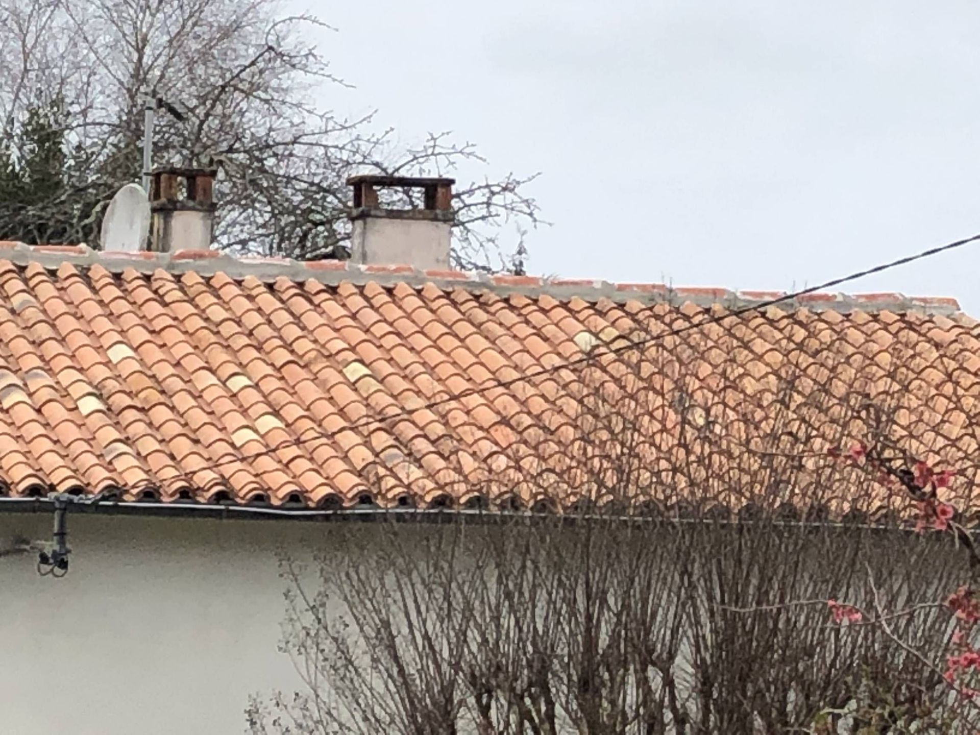 Toiture neuve en tuiles