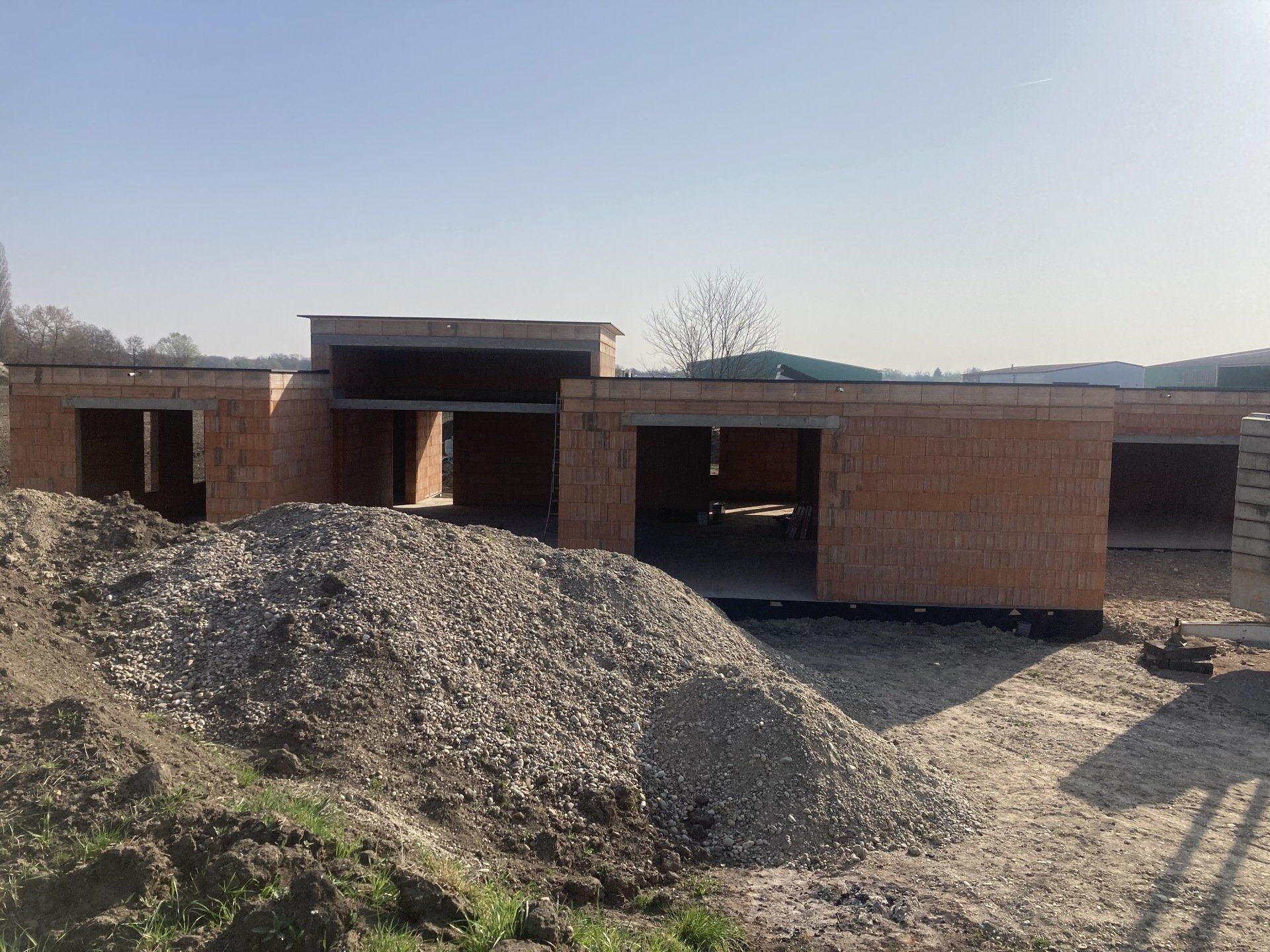 Chantier à Bindernheim