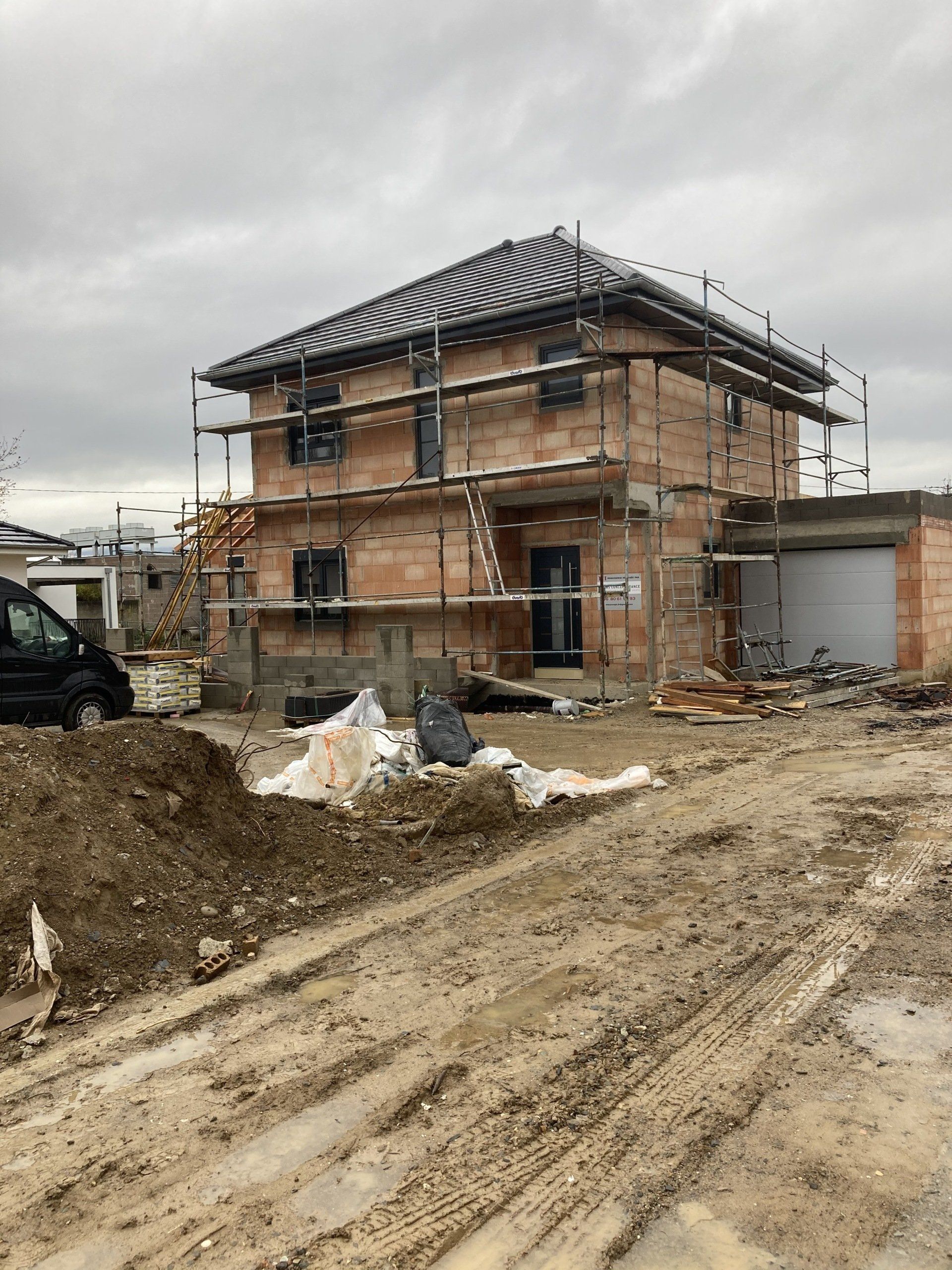 Chantier à Kingersheim