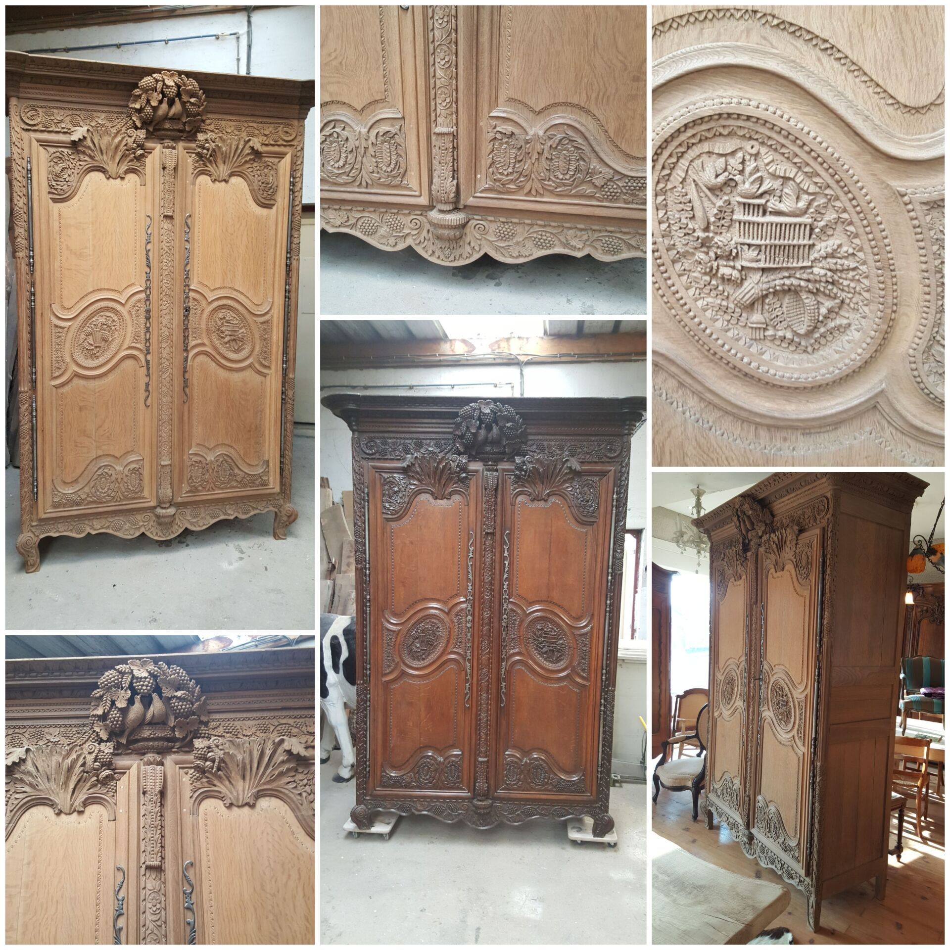 Restauration armoire