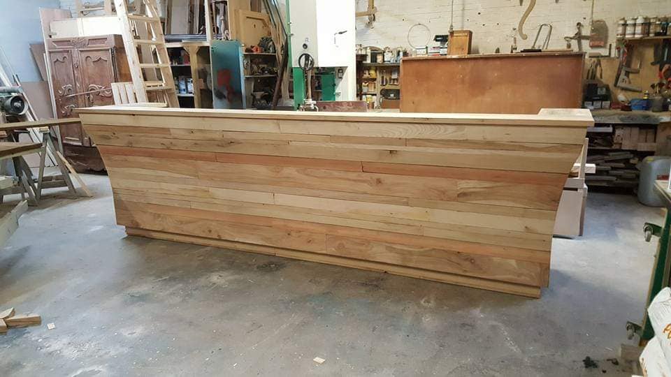 Fabrication bar en bois