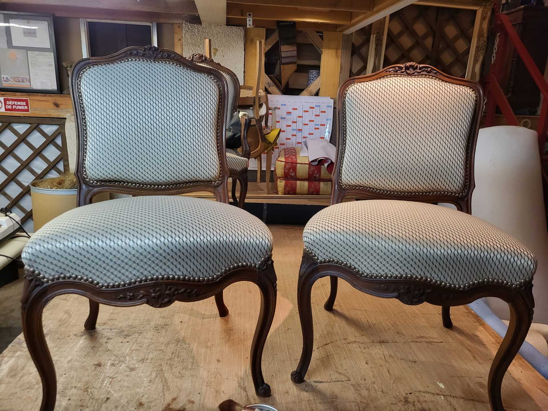Sièges restaurés