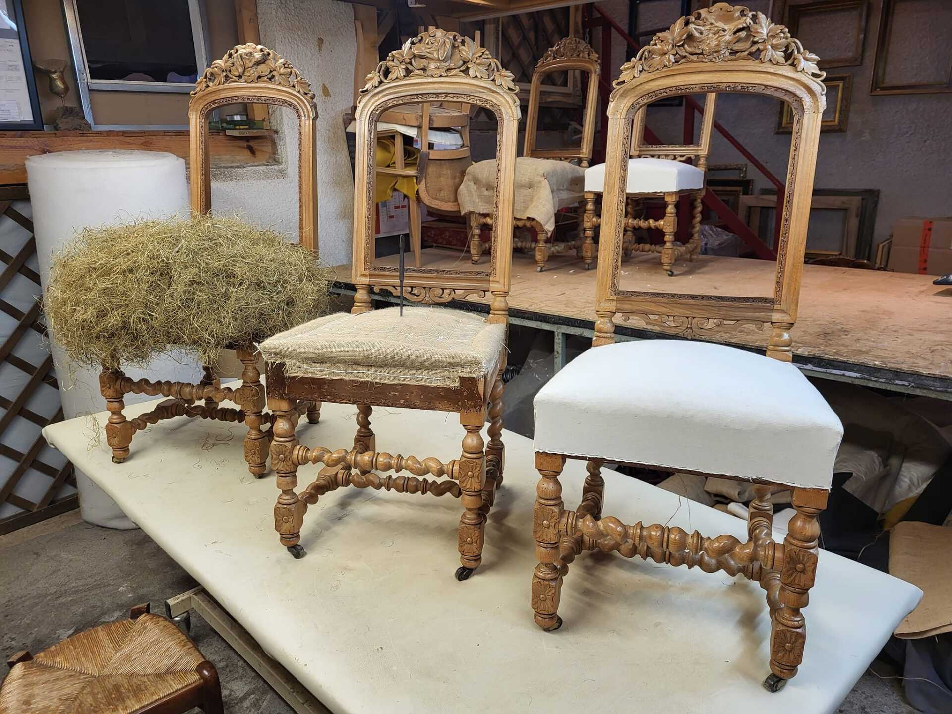 Restauration de chaises
