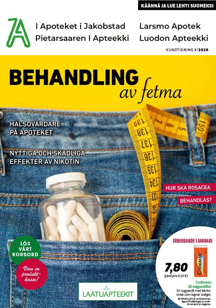 Pietarsaaren 1 Apteekki lehti