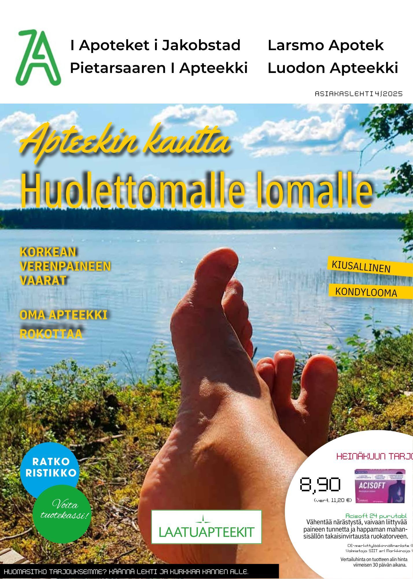 Pietarsaaren 1 Apteekki lehti