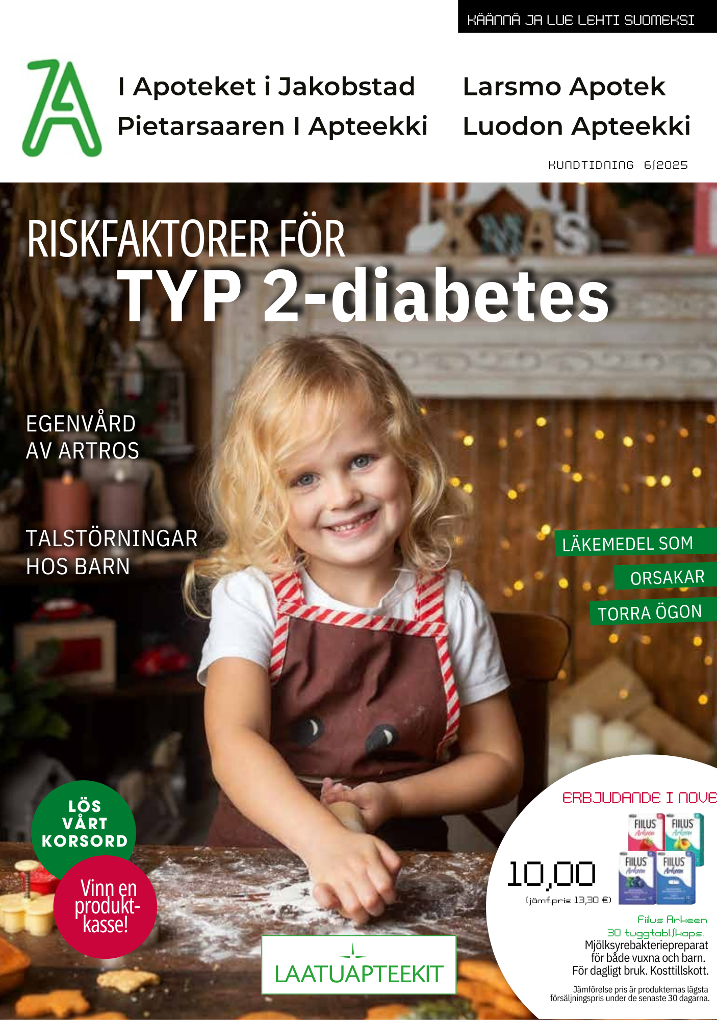 Pietarsaaren 1 Apteekki lehti