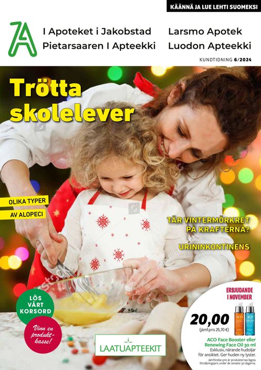 Pietarsaaren 1 Apteekki lehti