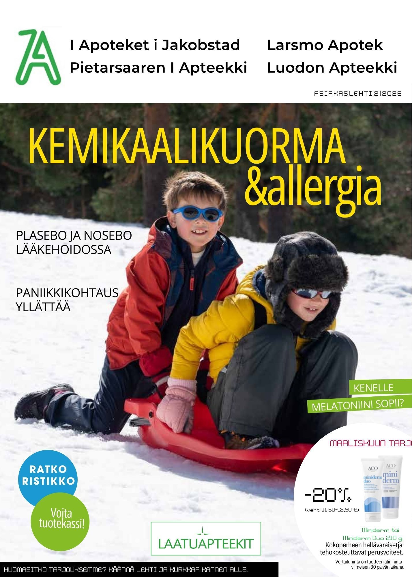 Pietarsaaren 1 Apteekki lehti