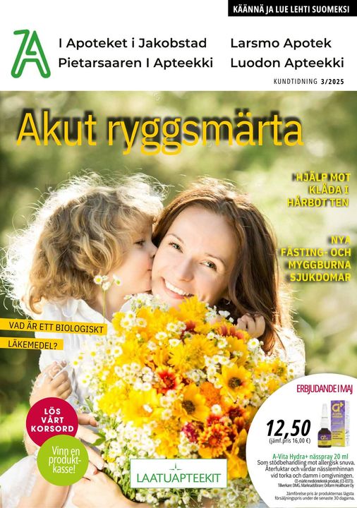 Pietarsaaren 1 Apteekki lehti