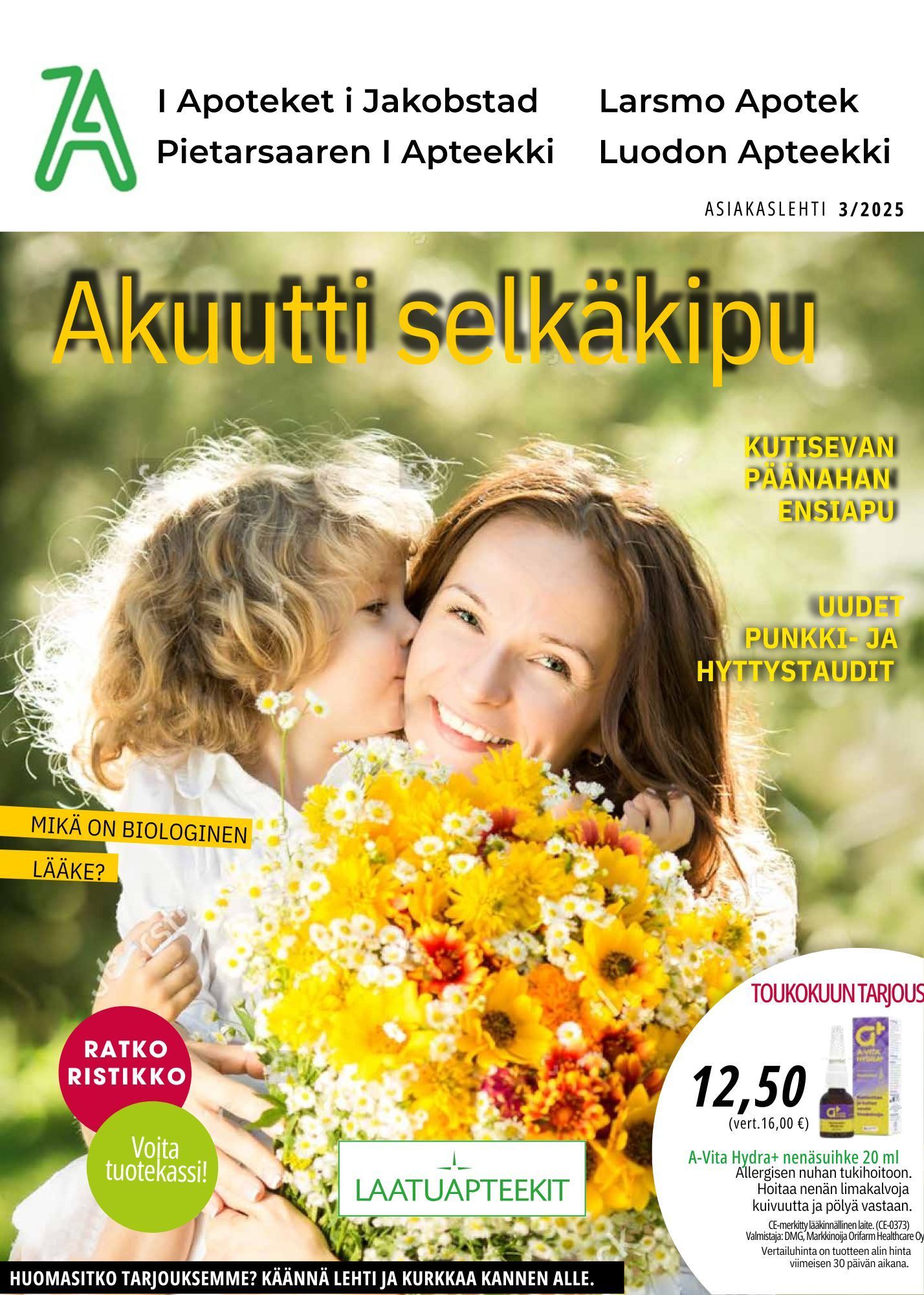Pietarsaaren 1 Apteekki lehti
