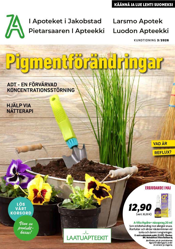 Pietarsaaren 1 Apteekki lehti