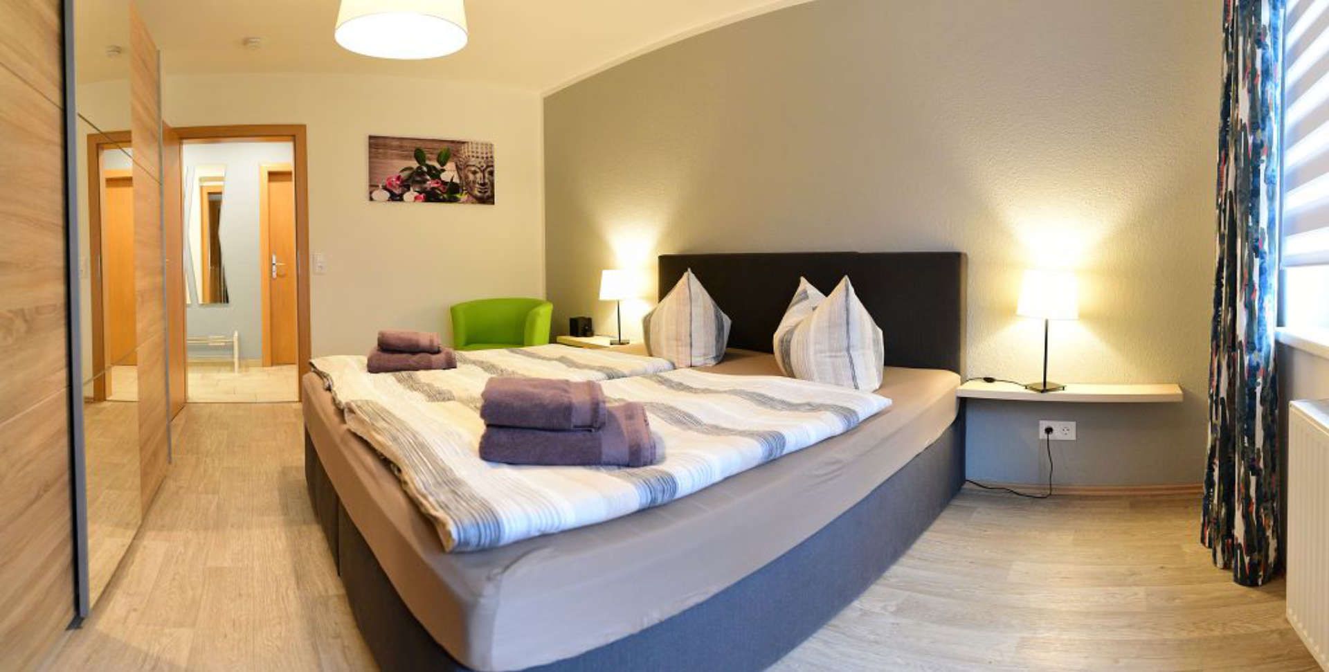 Gästewohnung Sommerwiese - Schlafzimmer