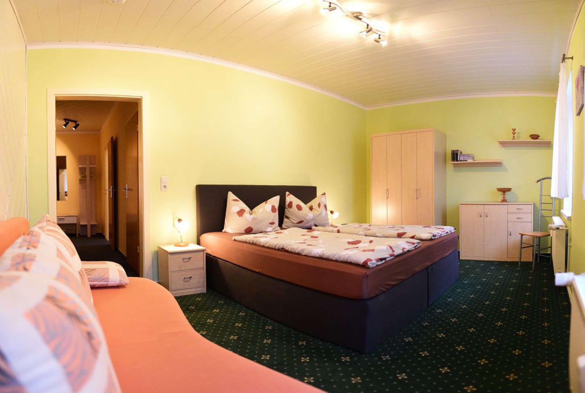 Gästewohnung Steinhügel - Schlafzimmer