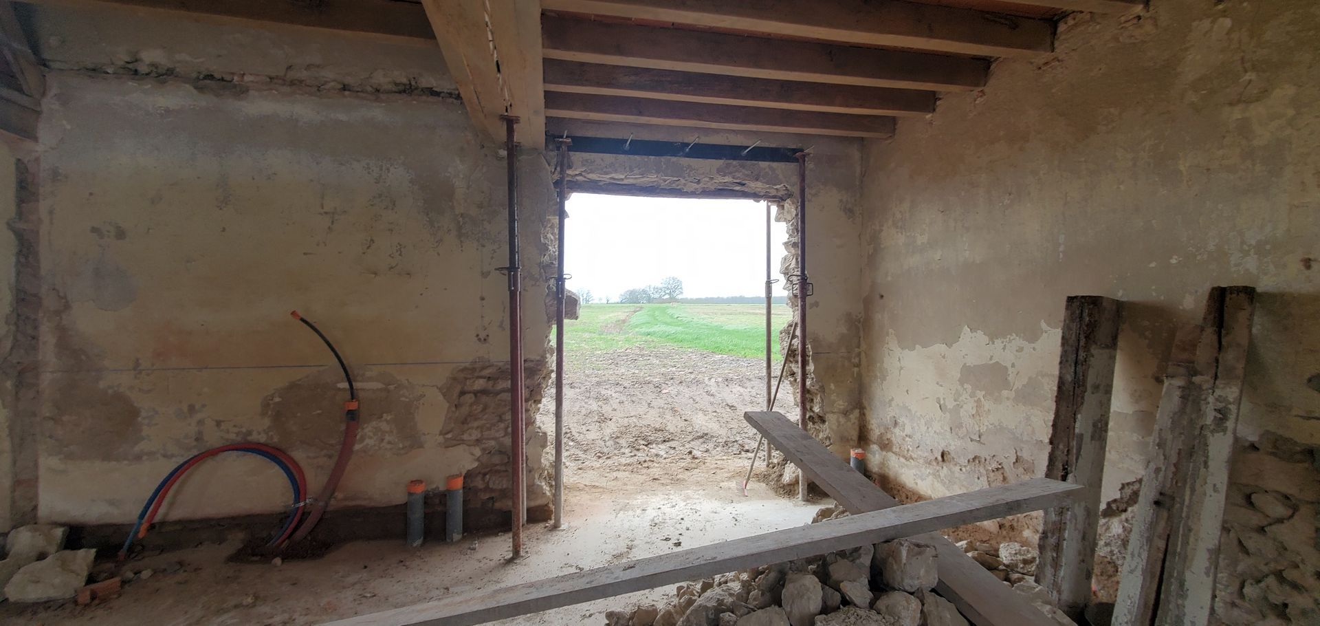 Création d'ouverture.