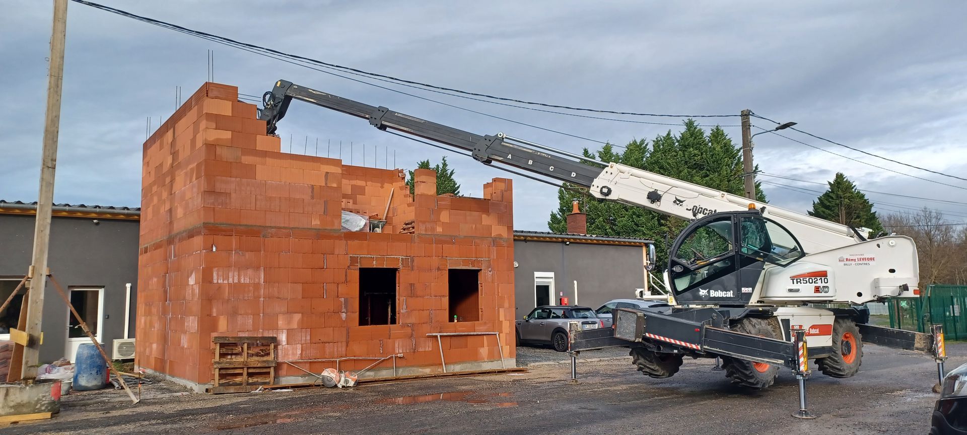 Construction de maison.