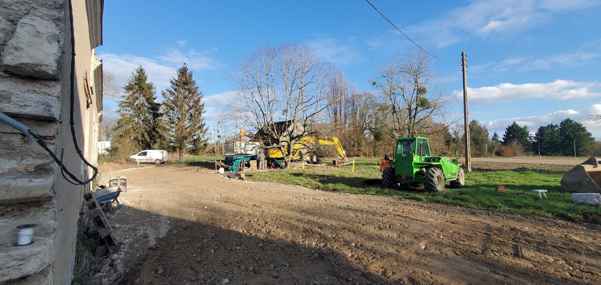 Aménagement extérieur.