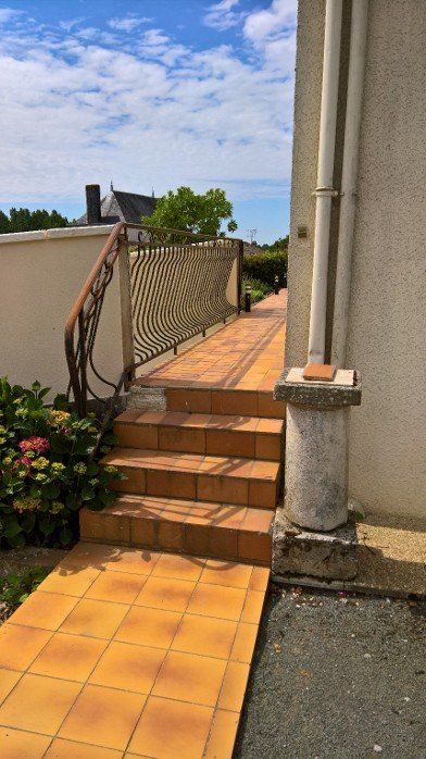 Avant remplacement de clôture