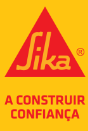 Logotipo da Sika: Triângulo vermelho com 