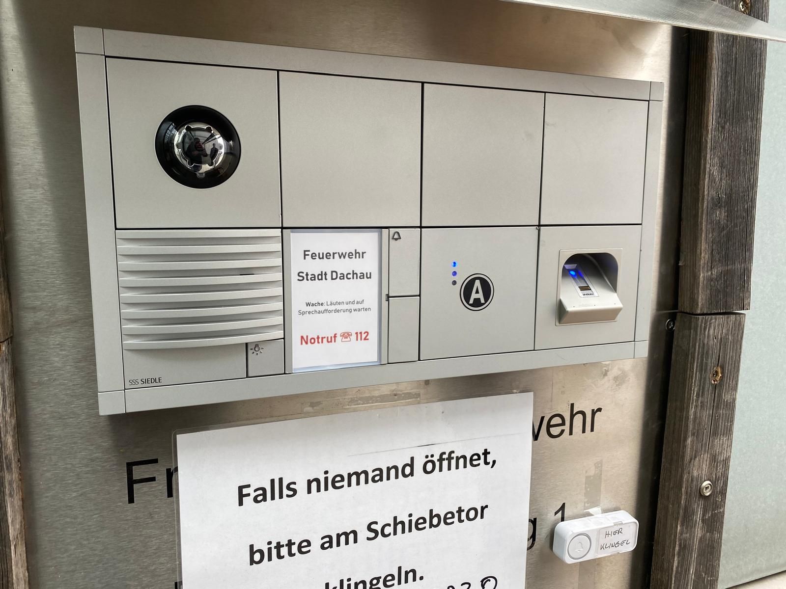 Neue Gegensprechanlage.