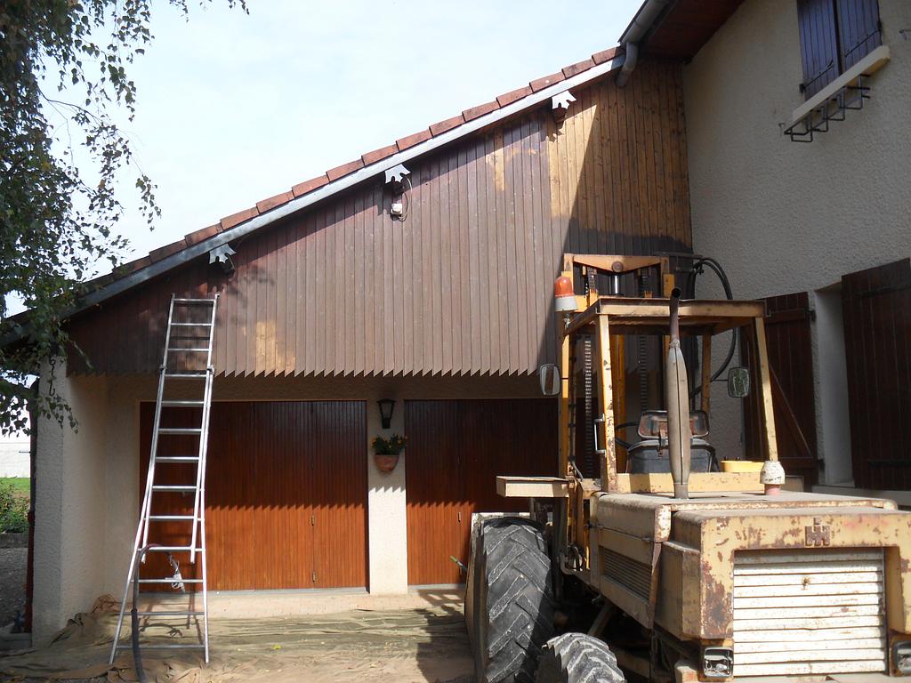 Façade bois avant