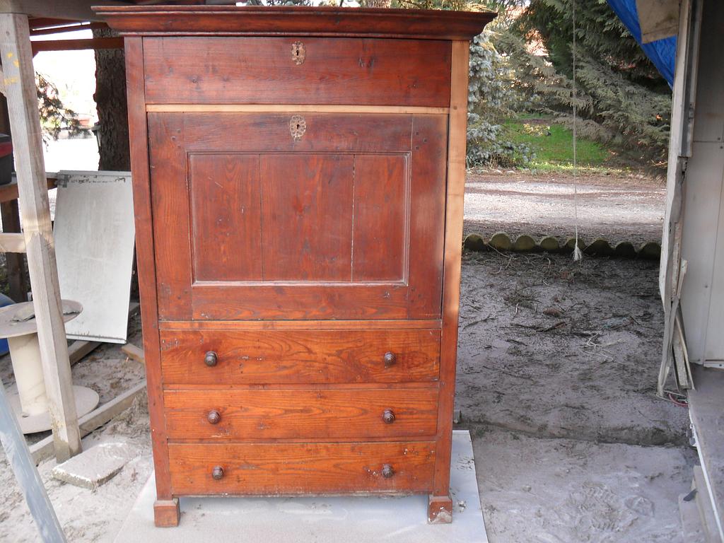 Meuble bois avant