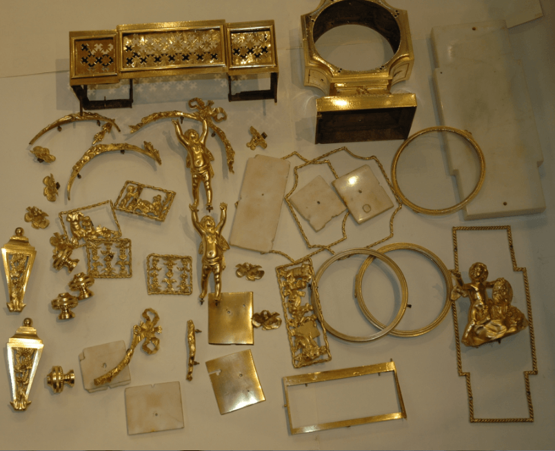 Nettoyage complet pendule XVIII