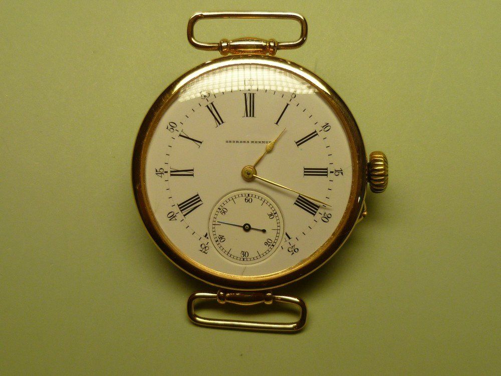 Pendule XIX bronze doré et porcelaine