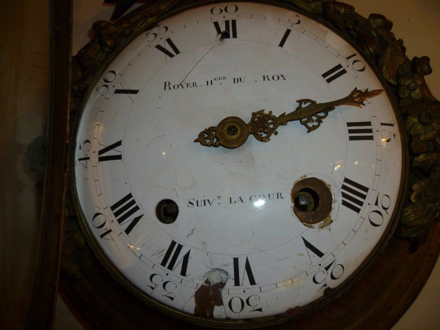 Cartel murale XVII avant restauration