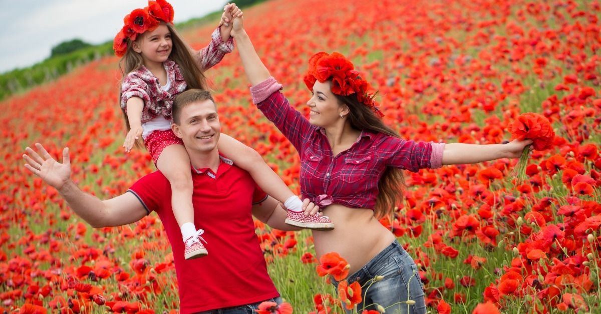 Familia feliz