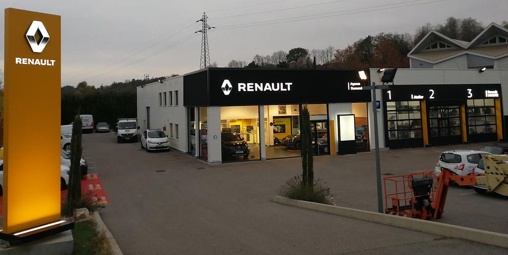 Garage Dumond, carrossier, entretien concessionnaire Renault à Valence