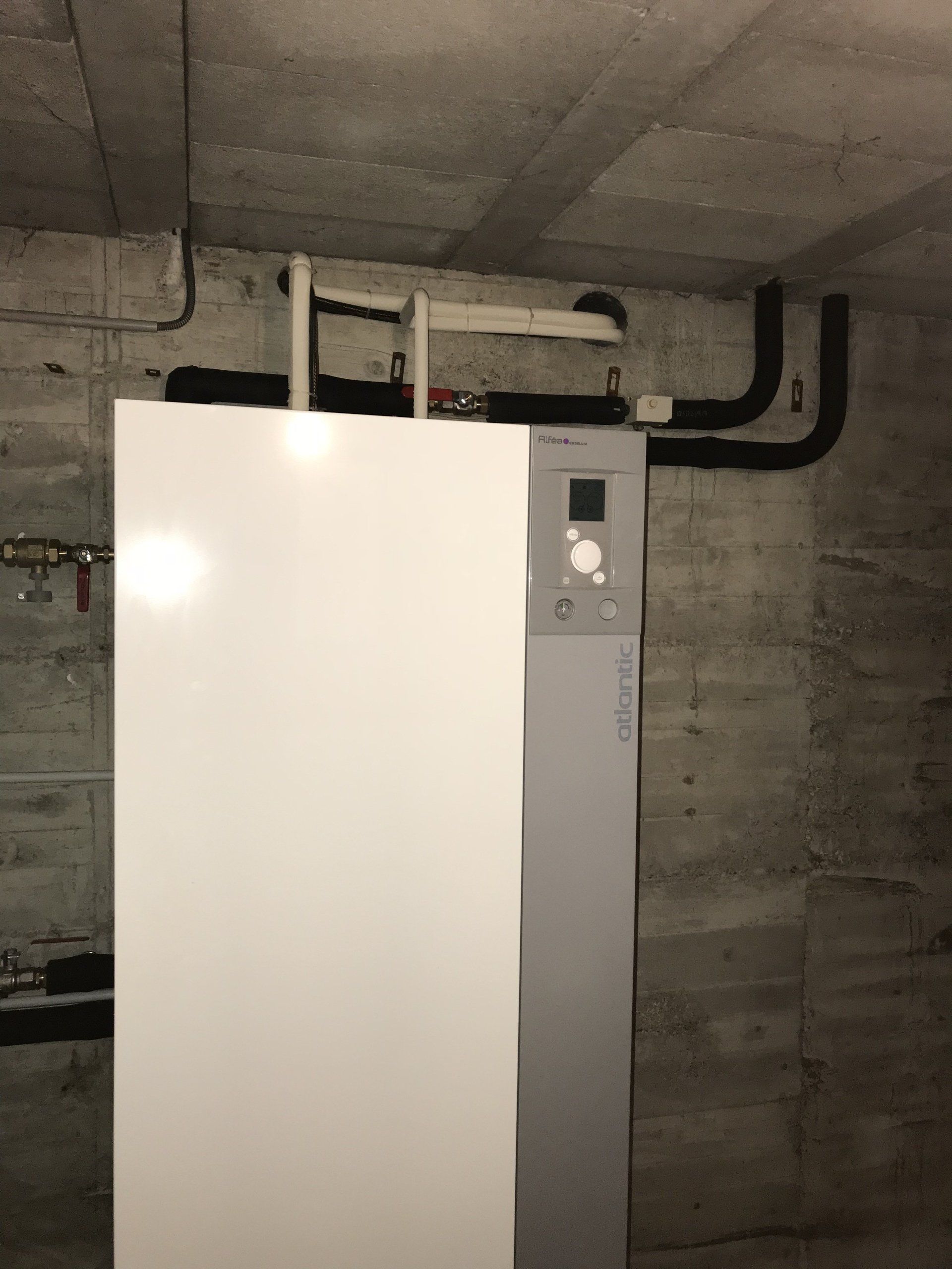 Installation de pompe à chaleur