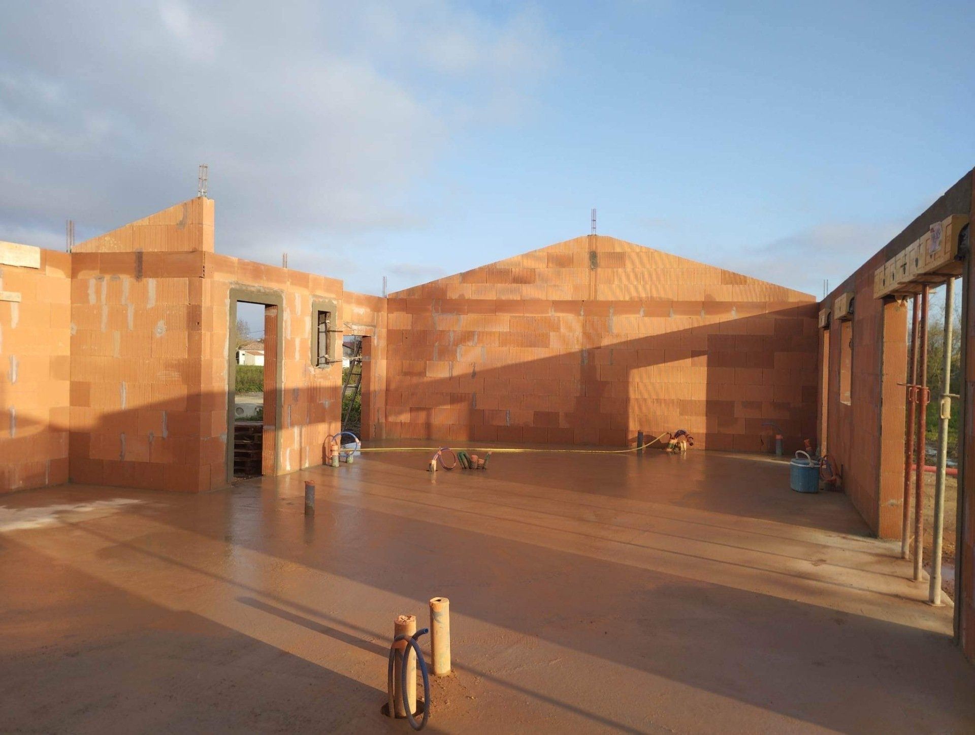 Fondations de maison